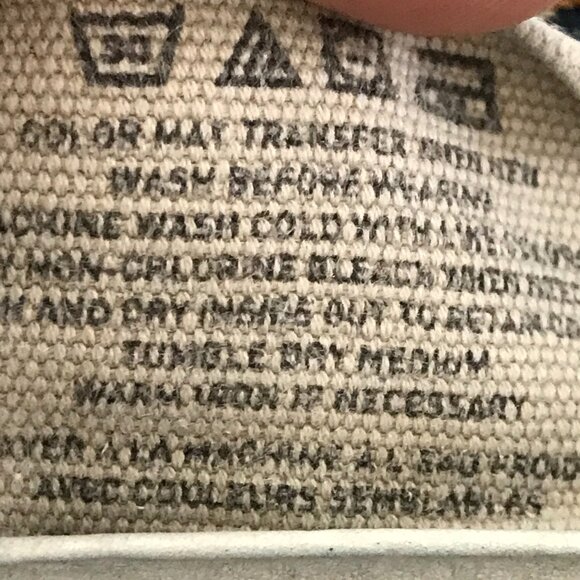 Ariat Jeans Men 30x30 Blue Mid Rise Distressed Destroyed Dark Wash Grunge Skater - Picture 11 of 12